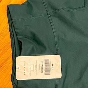 Fabletics Motion 360 leggings, XS, green